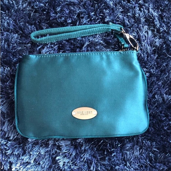 Nine West Teal color Shoes &Purse Set - Picture 8 of 12